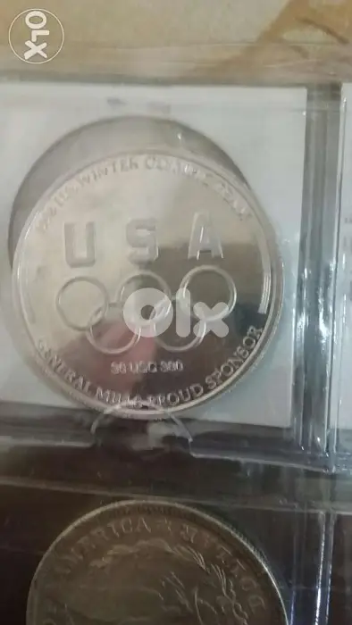 USA Special Commemorative Coin of the Winter Olympics in Nagano 1998