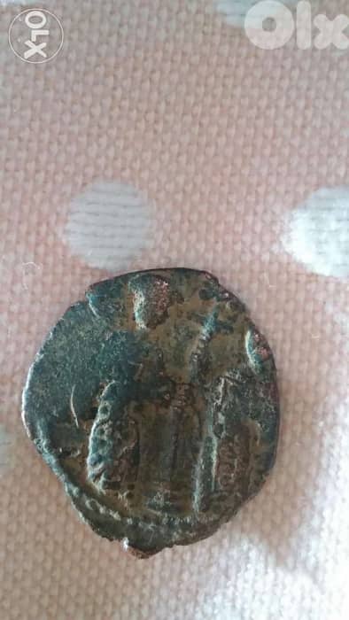 Jesus Christ Ancient Byzntine Bronze Coin year 970 AD 1