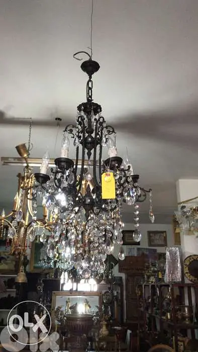 chandelier copper