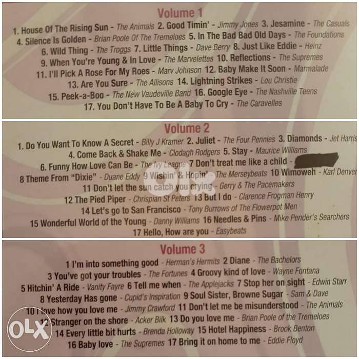 Best Of The Sixties CD Collection. 1