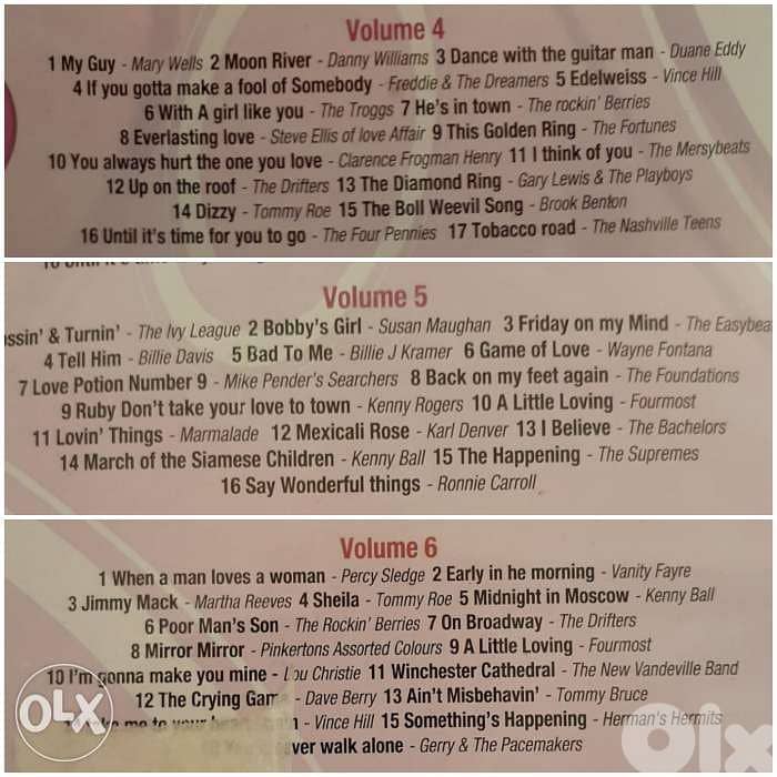 Best Of The Sixties CD Collection. 2