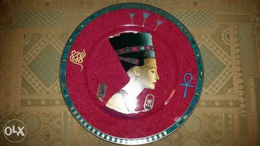 صحن بورسولين اصلي مصري  ٣٠ سم