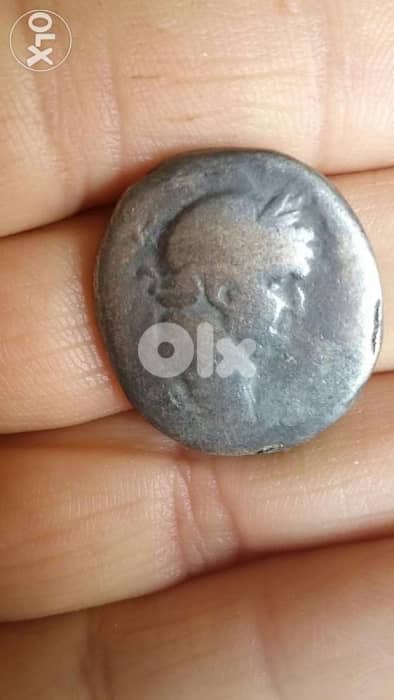 Roman Ancient Silver coin of Empeor Nero year 54 AD 0
