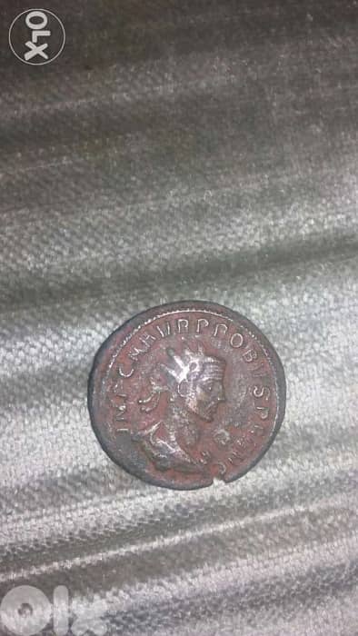 Ancient Roman Bronze for Emperor Probus Antoninius year 276 AD 0