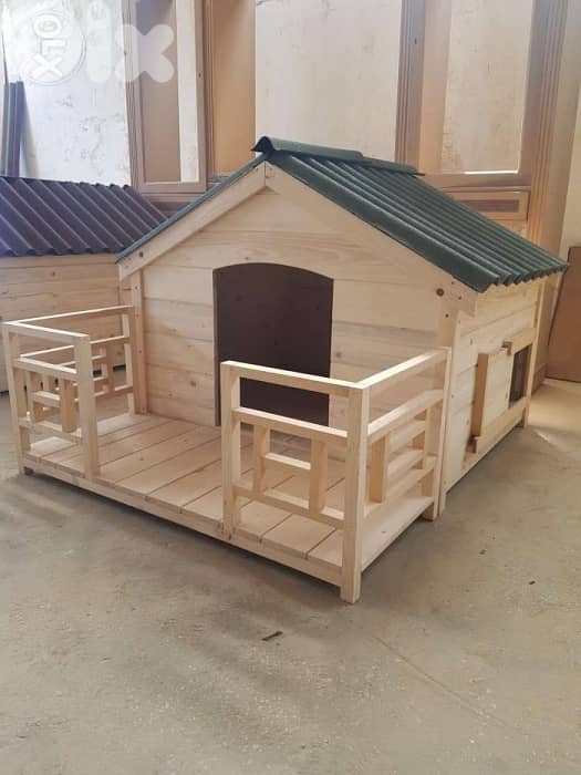 wooden dog houses 0