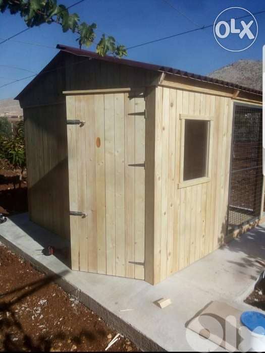 wooden dog houses 1