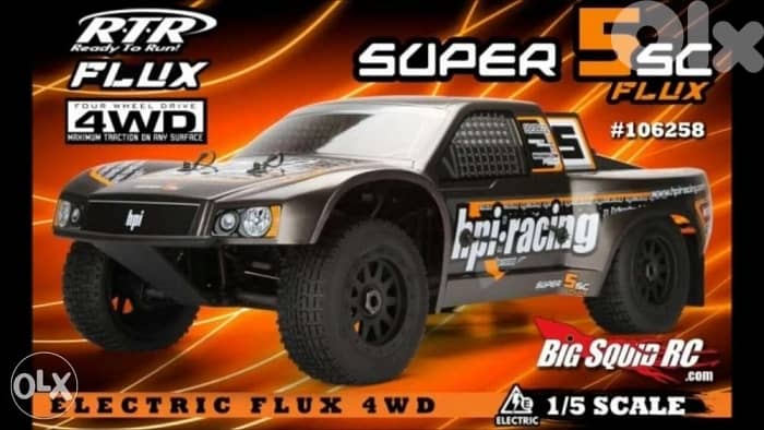 NEW BAJA hpi-racing 1/5 4x4 High speed106km/4WD 2