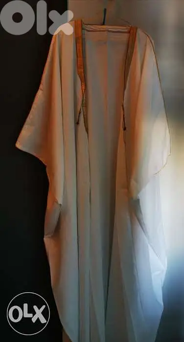 3abeye white عباية