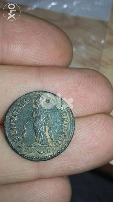Ancient Roman Coin Helena Augusta mother of Constantine year 328 AD 1