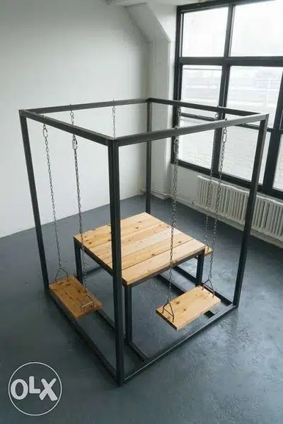 4 seaters swing table