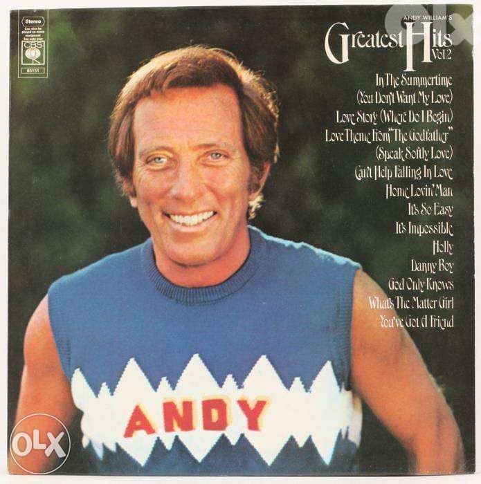 andy williams greatest hits vinyl 0