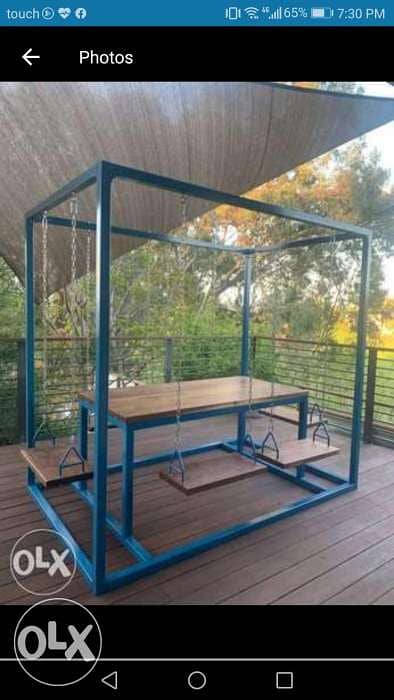 New 6 seaters swing table 1