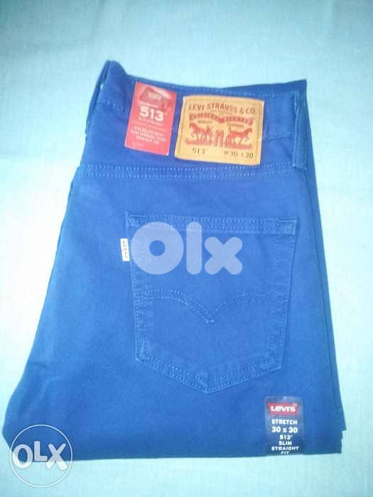 Levi's jeans 513 slim straight size w30 L30 1