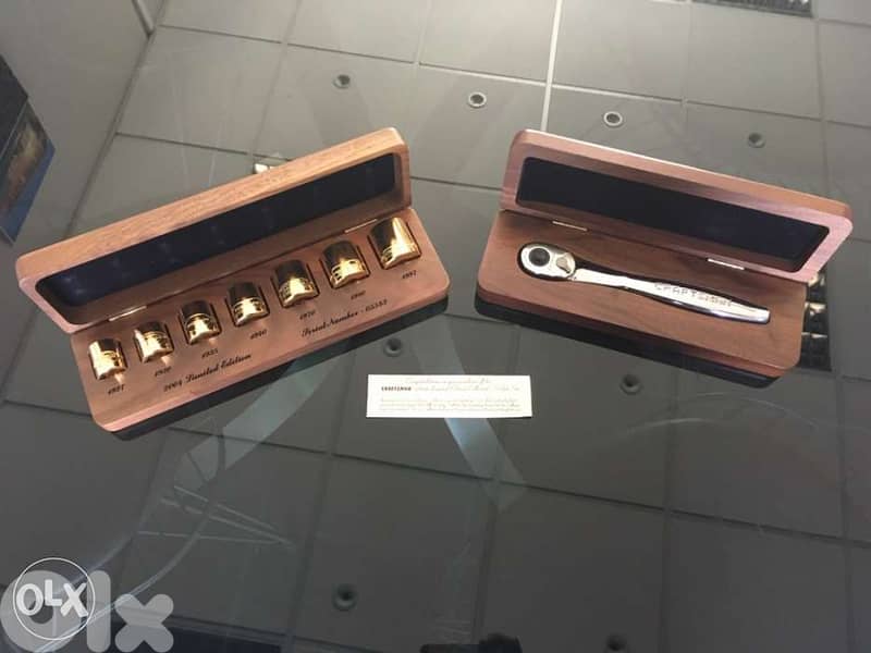 Craftsman wrench set (collectors limited edition 22carat gold plated) 0