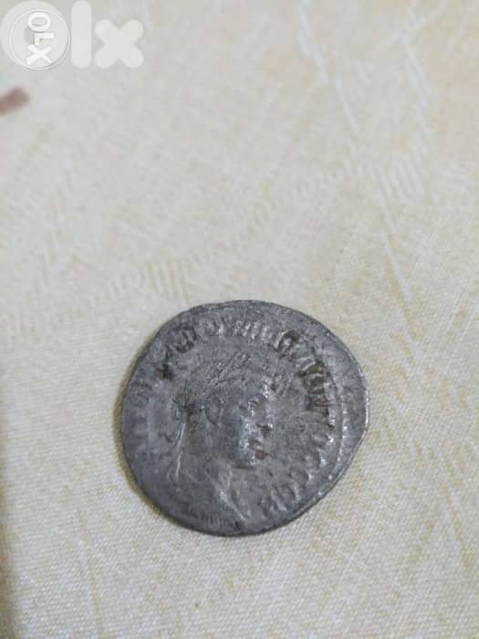 Roman Ancient Bronze Coin for Emperror Phillip year 244 AD 0