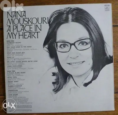 nana mouskouri a place in my heart vinyl lp