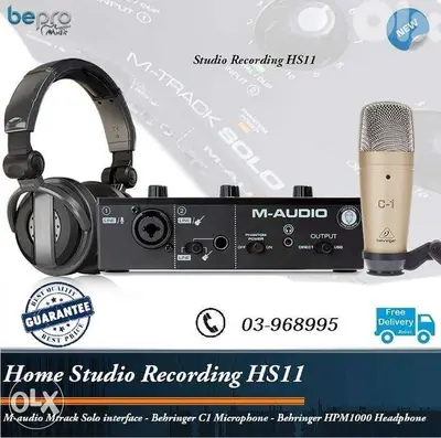 HS11 Bundle Home recording Studio,Home studio, All in one