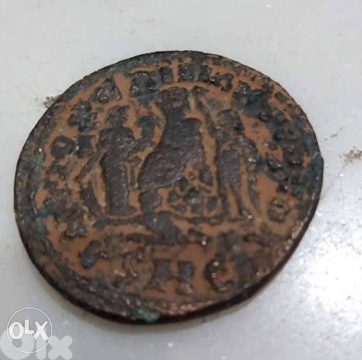 Ancient Roman Bronze Coin for Emperor Servrus Alexandar year 222 AD 1
