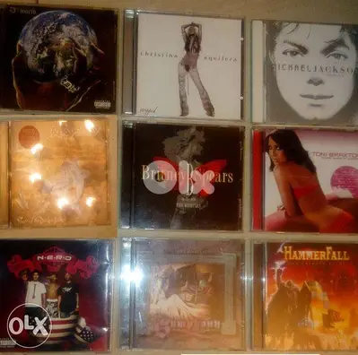 سيديات اصلية اعتبارا من original cds list vol 1 starting 3$ check list