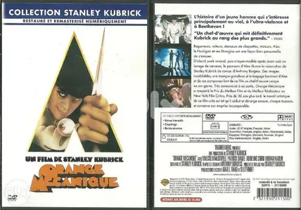 stanley kurbik s clockwork orange original dvd arab subs
