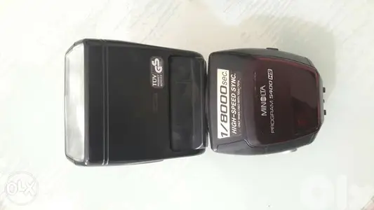 High-speed 5400 HS Minolta flash