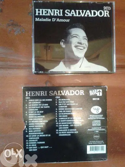 henrie salvador double original cds coffret "maladie d amour"e