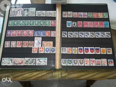timbre collection stamps طوابع