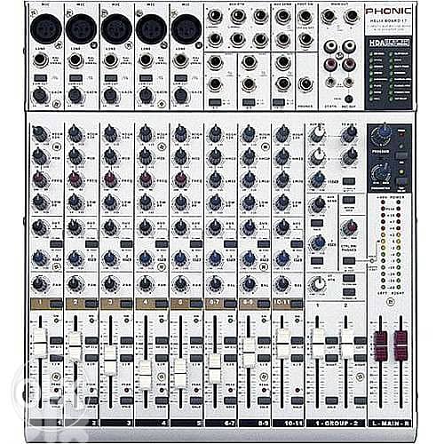 mixer 8ch brand phonic,not powered,verry good condition 0