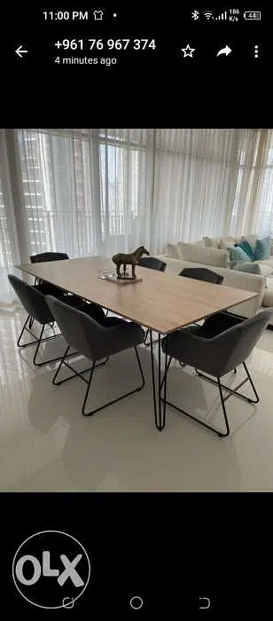 Dining table