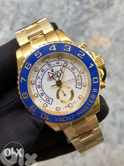 Rolex yacht-master II full gold 0