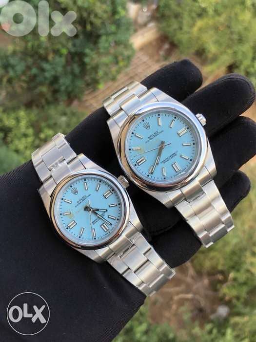 Rolex oyster perpetual tiffany 41mm & 36mm 0