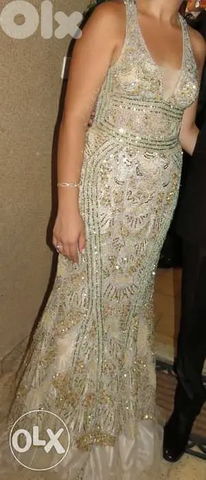 Elegant Maxi Haute couture evening long dress