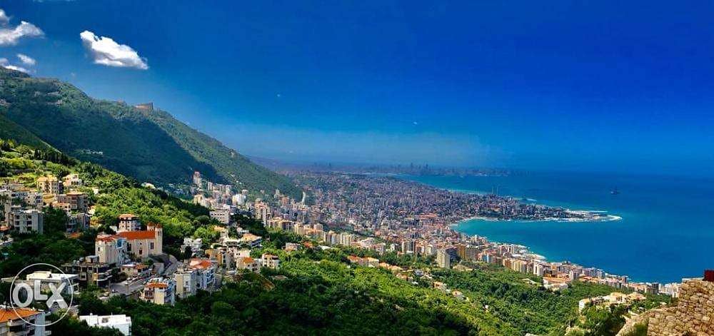 18664 SQM Land in Kfour, Keserwan with Sea and Mountain View 2