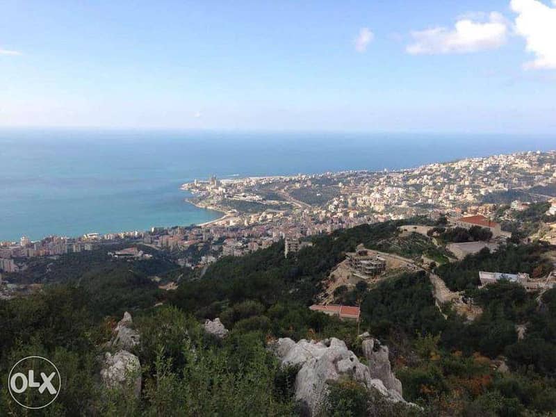 10,437 sqm Land in Chnaniir, Keserwan with View 1
