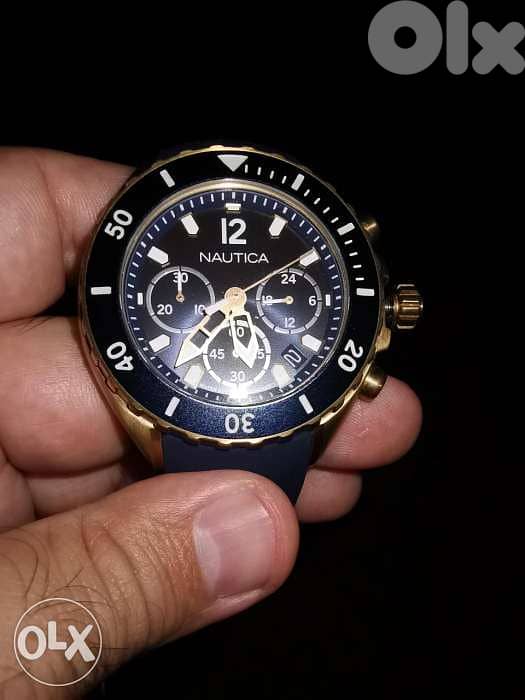 Nautica original rose gold blue. 1