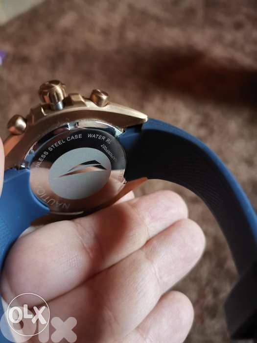 Nautica original rose gold blue. 3