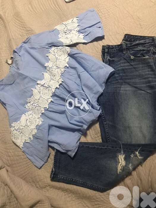 Mom jeans authentic Abercrombie size 38 1