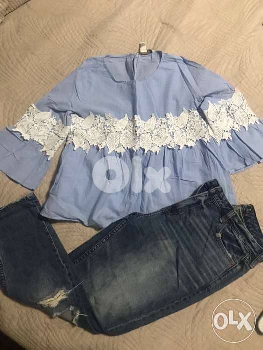 Mom jeans authentic Abercrombie size 38 2