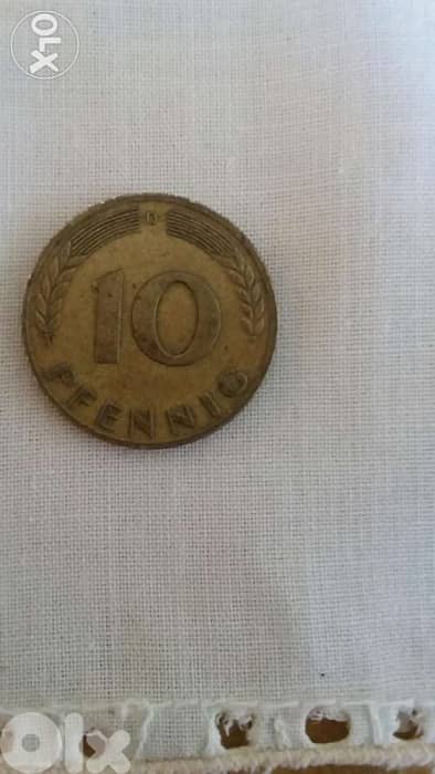 German Coin Deutschland Penning year 1950 0