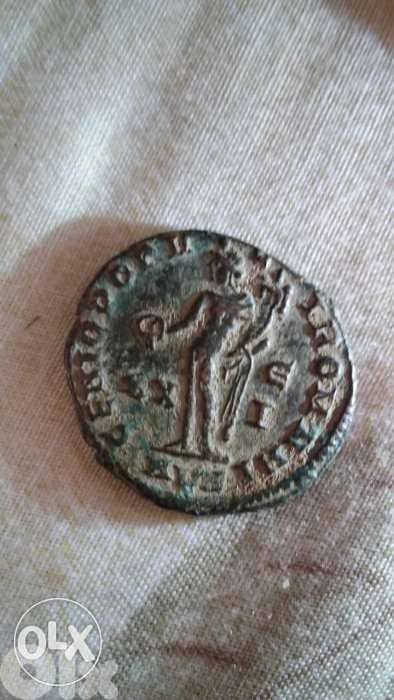 Roman Bronze Coin for Emperor Constantinus. wide and very special 1