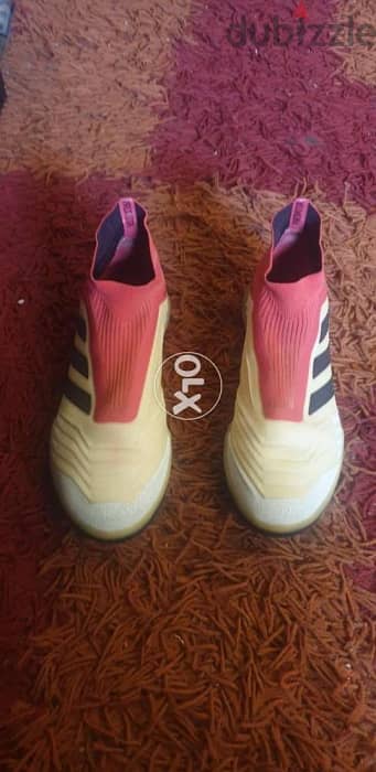 Very rare authentic adidas predator control skin boys size 39 0