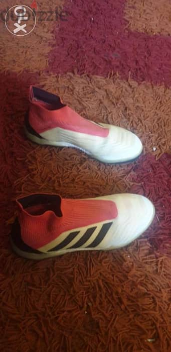 Very rare authentic adidas predator control skin boys size 39 1
