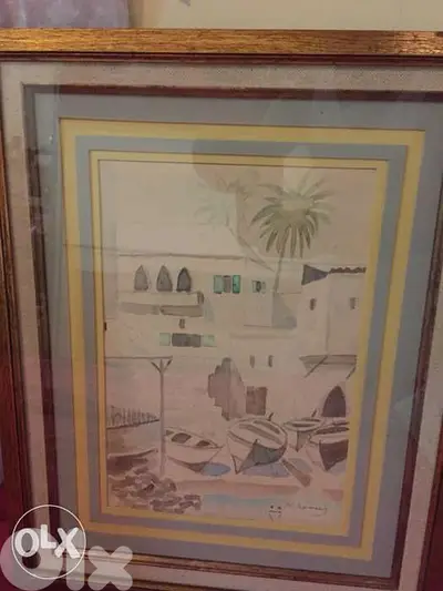 لوحه للراحل  حيدر حموي
