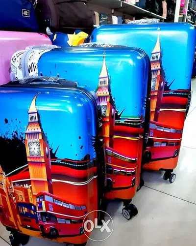 Swiss Travel suitcases set of 3 London 76-969O37