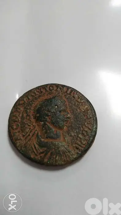 Ancient Phoencian Coin for old Sidon or Saida with Goddess Astrate