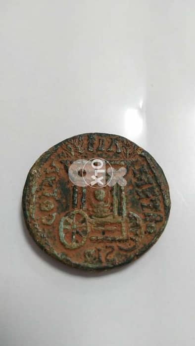 Ancient Phoencian Coin for old Sidon or Saida with Goddess Astrate 1