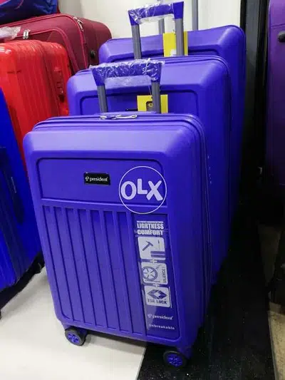 Original President Swiss Hard cover set 3 bags luggage suitcases 8I-539225