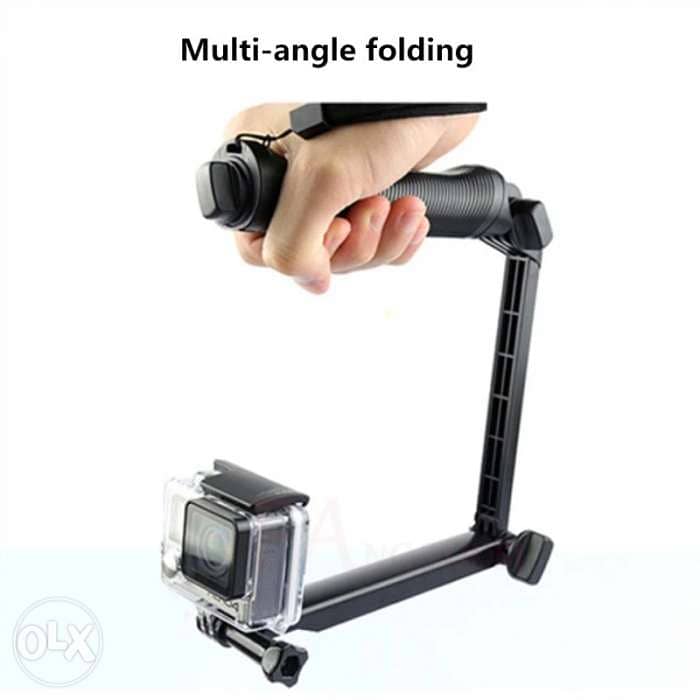 3 way Tripod and selfie for Gopros Hero 13 12 11. . . all action cam 2