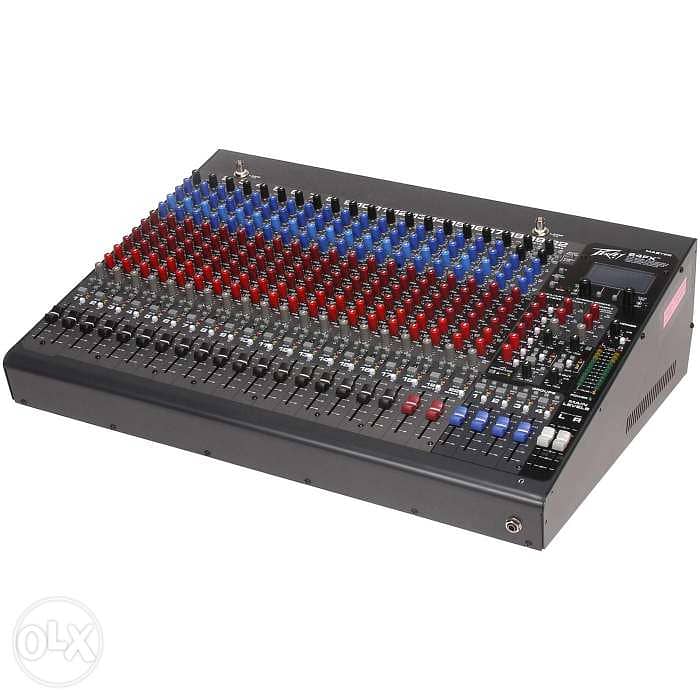 mixer peavey 24 input,double effect,6 aux,usb play & record+processor 0