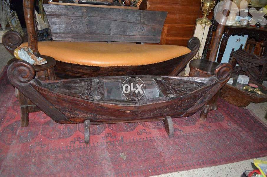 solid wood teak chezlong top leather design ship with teak table same 0